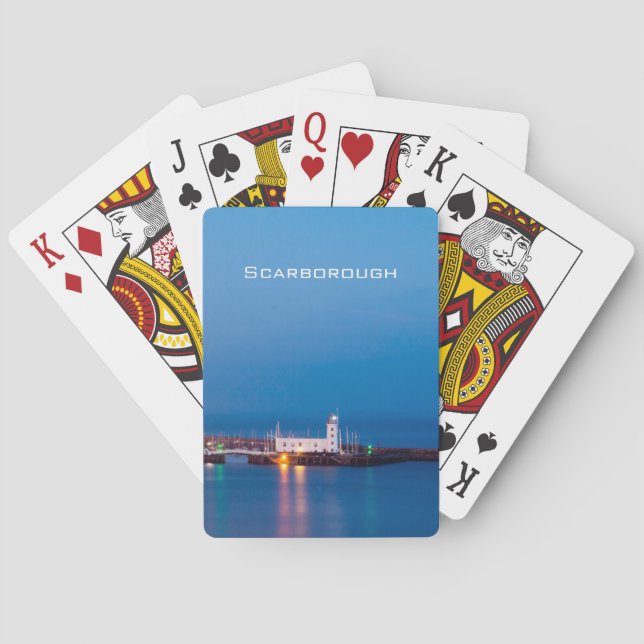 Baraja De Cartas Faro de Scarborough (Reverso)