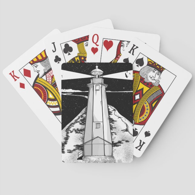 Baraja De Cartas Faro Nelson Nueva Zelanda (Reverso)