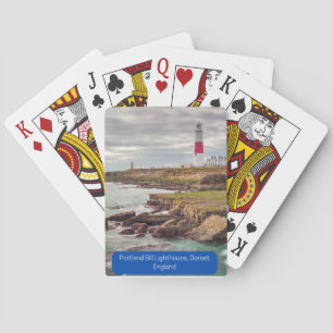 Baraja De Cartas Faro Portland Bill, tarjeta de reproducción Dorset
