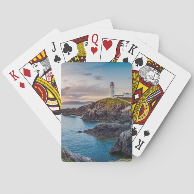 Baraja De Cartas Faro principal el | Donegal, Irlanda de Fanad (Reverso)