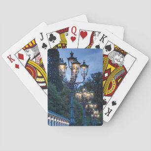 Baraja De Cartas Farolas por la noche, Alemania