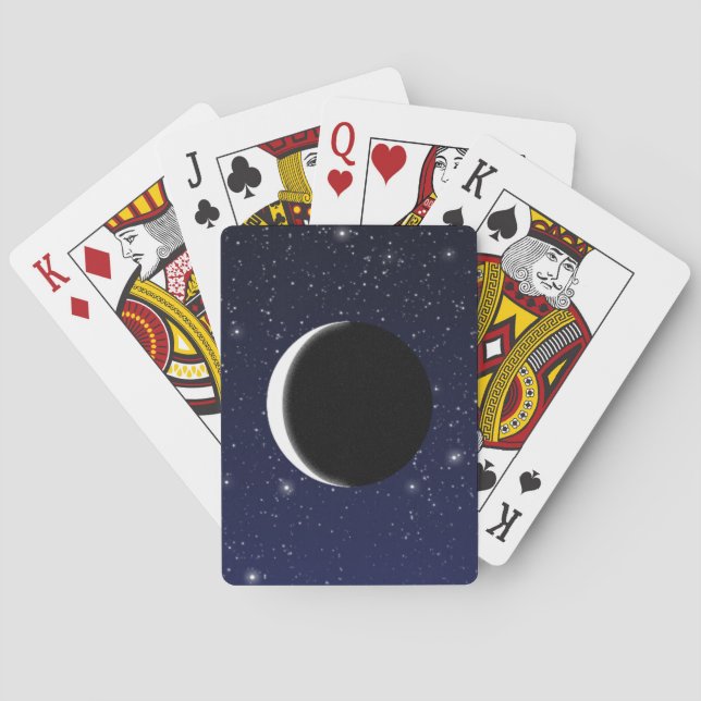 Baraja De Cartas Fases de la Luna (Reverso)