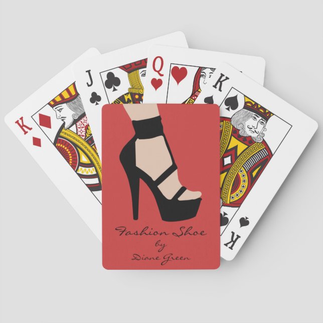 Baraja De Cartas Fashion Shoe Playing Cards (Reverso)