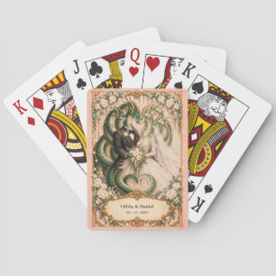 Baraja De Cartas Favor de boda de novios Hidra personalizado