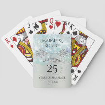 Favor de fiesta de aniversario de bodas número 25