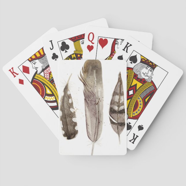 Baraja De Cartas Feathers II (Reverso)