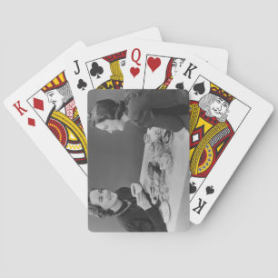 Baraja De Cartas Fecha del café