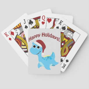 Baraja De Cartas Felices fiestas! Santa Nessie