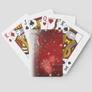 Baraja De Cartas Felices Navidad