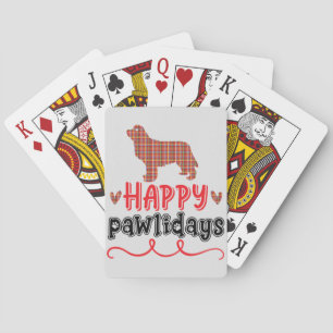 Baraja De Cartas Felices Pawlidays   Divertido juego de palabras
