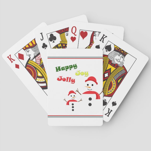 Baraja De Cartas Feliz alegría (Reverso)