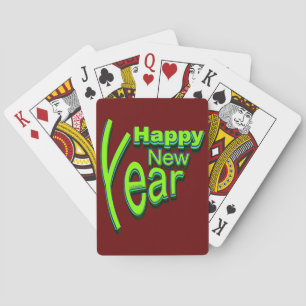 BARAJA DE CARTAS FELIZ AÑO NUEVO