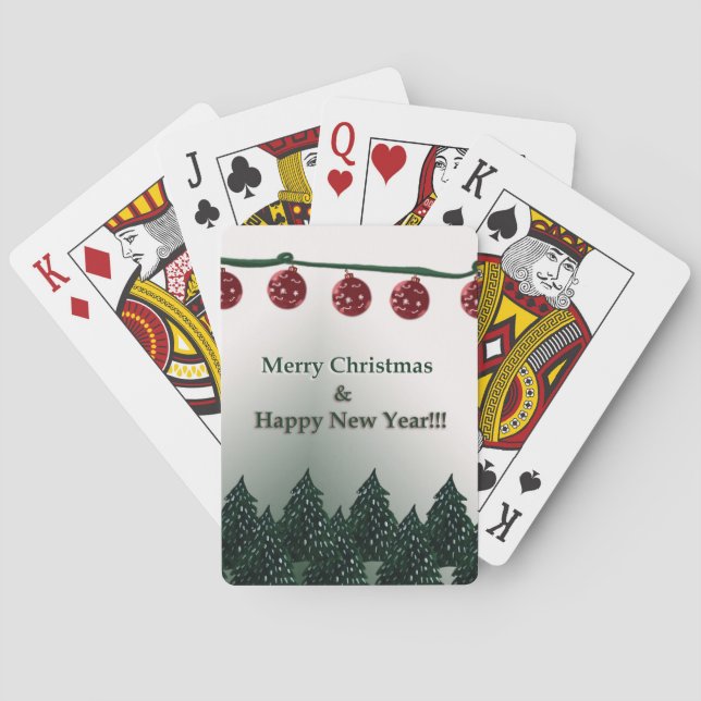Baraja De Cartas Feliz Año Nuevo (Reverso)