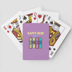 Baraja De Cartas feliz año nuevo 2025