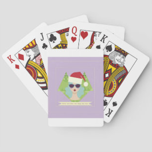 Baraja De Cartas feliz año nuevo feliz de navidad