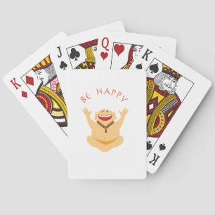Baraja De Cartas Feliz Buda de risa
