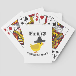 Baraja De Cartas Feliz Cinco De Mayo Chick