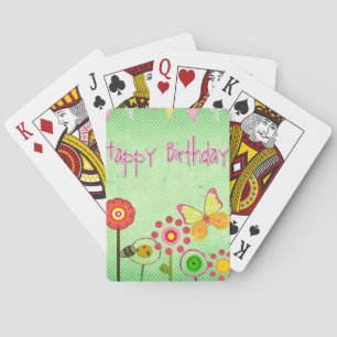 Baraja De Cartas Feliz cumpleaños
