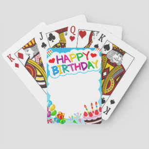Baraja De Cartas Feliz cumpleaños