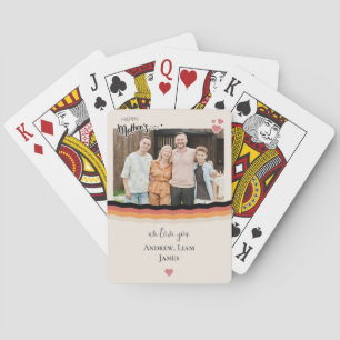 Baraja De Cartas Feliz día de madre te amamos