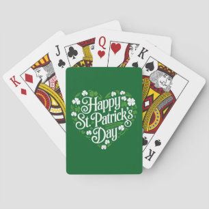 Baraja De Cartas Feliz día de San Patricio 