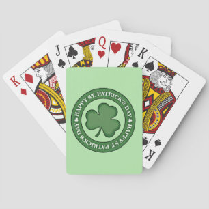 Baraja De Cartas Feliz Día de San Patrón