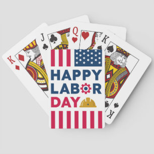 Baraja De Cartas Feliz Día del Trabajo, Estados Unidos