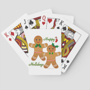 Baraja De Cartas Feliz feriado, hombre joven Chica