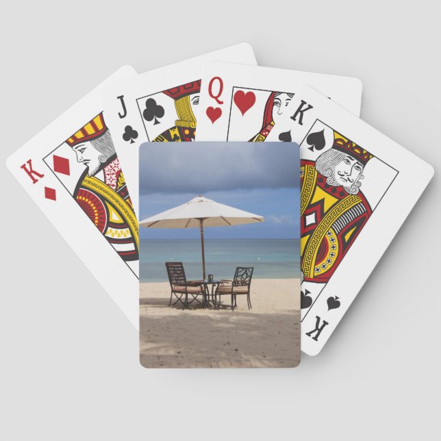 Baraja De Cartas Feliz fuera (Reverso)