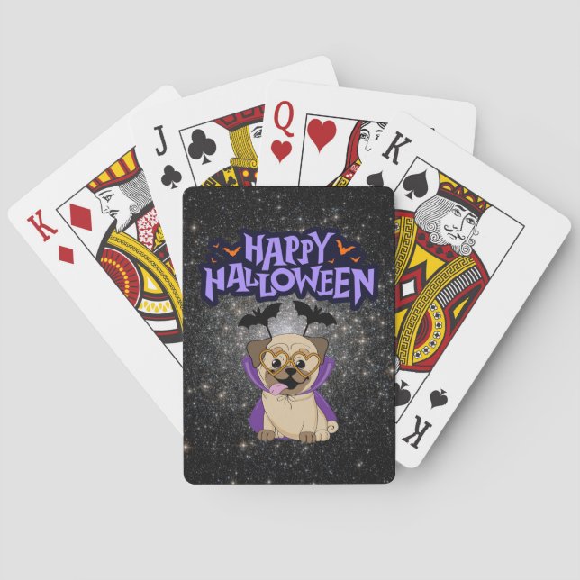 Baraja De Cartas Feliz Halloween (Reverso)
