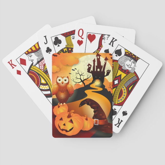 Baraja De Cartas ¡Feliz Halloween! (Reverso)