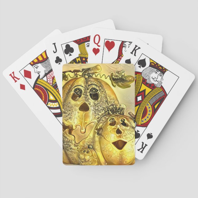 Baraja De Cartas Feliz Halloween (Reverso)