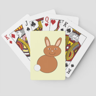 Baraja De Cartas Feliz Juguete Conejo de Pascua