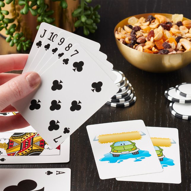 Baraja De Cartas Feliz lavado de coches (Subido por el creador)