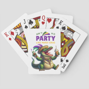 Baraja De Cartas Feliz Mardi Gras