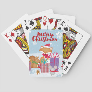 Baraja De Cartas Feliz Navidad