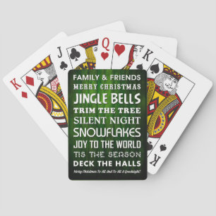 BARAJA DE CARTAS FELIZ NAVIDAD!