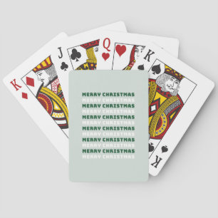 Baraja De Cartas Feliz Navidad, Navidades verdes, arte, vacaciones