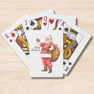 Baraja De Cartas Feliz Navidad Papá Noel