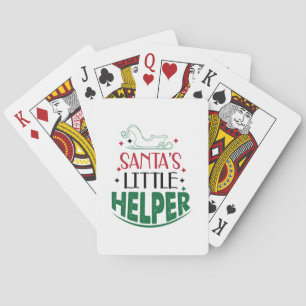 Baraja De Cartas Feliz Navidad Santas Pequeña Auxiliadora