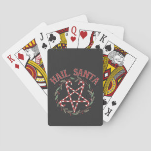 Baraja De Cartas Feliz Navidad Satanás Krampus Navidad Dulces del D