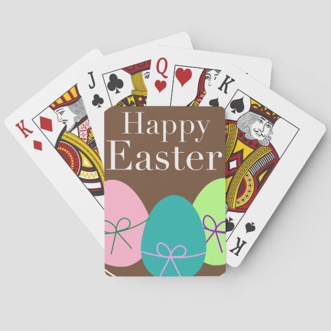 Baraja De Cartas Feliz Pascua (Reverso)