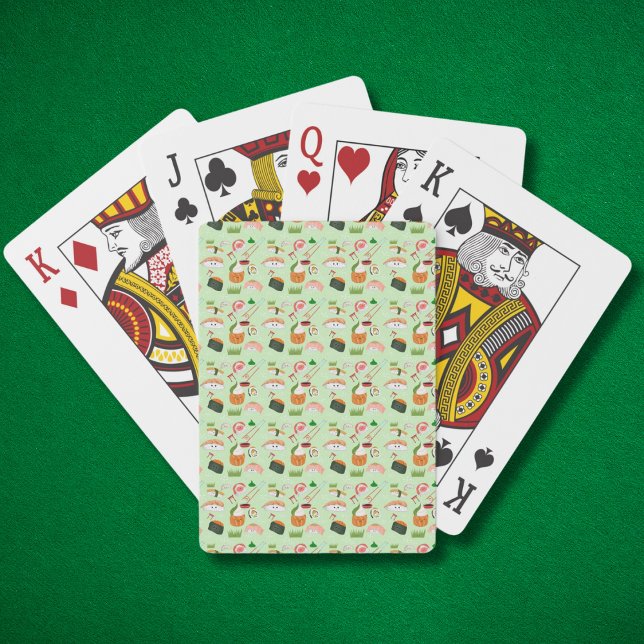 Baraja De Cartas Feliz Sushi Kawaii (Subido por el creador)