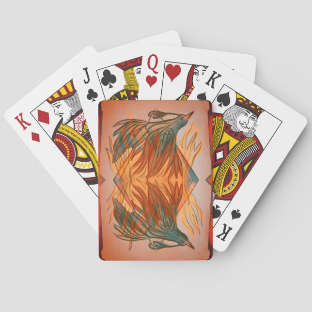 Baraja De Cartas Fénix (Reverso)