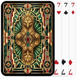 Baraja De Cartas Fénix, Art Deco Mitológico