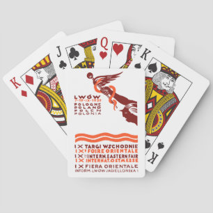 Baraja De Cartas Feria Internacional del Bajo Oriente de 1929