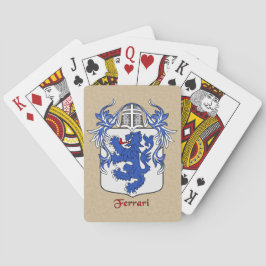 Baraja De Cartas Ferrari Heraldic Shield y Mantle
