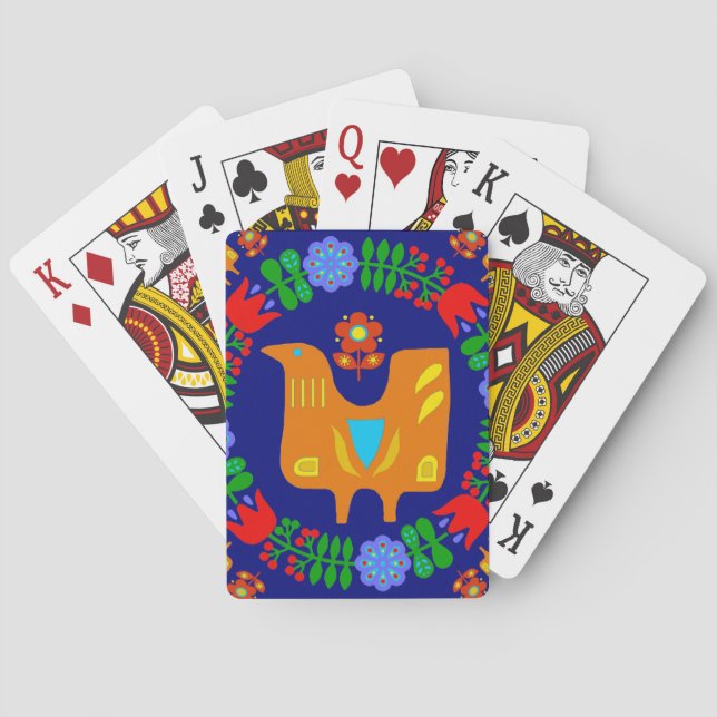 Baraja De Cartas Festival de Mitad de Verano (Reverso)
