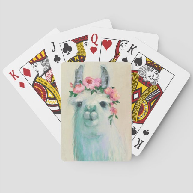 Baraja De Cartas Festival Llama (Reverso)