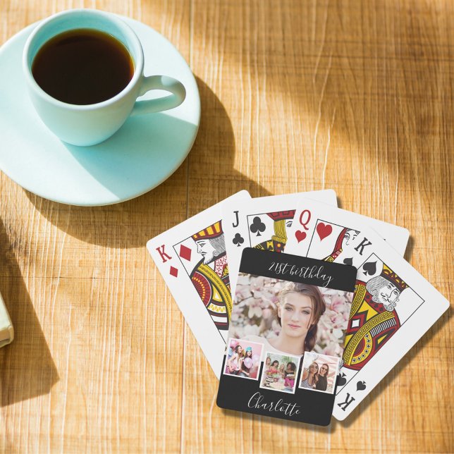 Baraja De Cartas Festividad de cumpleaños del nombre del collage de (Subido por el creador)